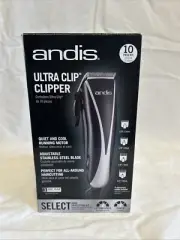 andis ULTRA CLIP 10-Piece ALL-AROUND HAIRCUTTING KIT Beard Mustache CLIPPER #5