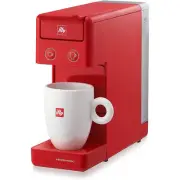 illy Y3.3 Single Serve IperEspresso and Coffee Capsule Machine - Red