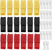 Be In Your Mind 18pcs 30Amp Battery Connectors Lithium Battery Replacement Compatible with Anderson Plug Compatible with PowaKaddy N Play Adaptor