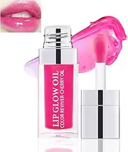 Boobeen Hydrating Lip Oil, Clear Lip Gloss Plumper, Lip Balm for Dry Cracked Lips,Long Lasting Lip Moisturizer Oil for Smoother Lip