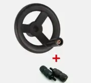 Milling Machine Feed Plastic Hand Wheel & 2 Reverse Knob CNC Mill Tool MP6210