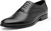 [Red Tape] Men's Classic Brogue Shoes - Firm Grip, Dynamic Feet Support, Slip -Resistance, Shock Absorption, Better Traction, Soft-Cushioned Insole, Model RTE3511, Black