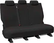 for MG (ZS,ZST) All Badges SUV 2017-On Sperling Custom Black Red Stitch Rear Neoprene Car Seat Covers