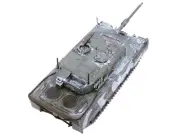 1/72 Diecast Leopard 2A4 Tank Winter Camouflage Norwegian Army by Panzerkampf