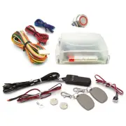 One Touch Engine Start Kit with RFID - Red illuminated Button VPAHFS1002R street (for: Subaru)
