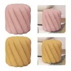 Round Ottoman High Density Foam Foot Stool for Entryway Living Room Bedside