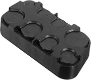 GANAZONO Coin Holder Box Coin Organizer Dispenser Storage Large Capacity Waterproof Plastic Portable for Home Office Car