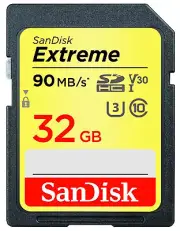 Genuine Sandisk Extreme 32GB SD SDHC 90MB/s HD Video UHS-I Class 10 Sydney