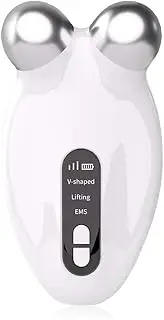 Microcurrent Facial Device, Lift the Face and Tighten the Skin, USB Mini Microcurrent Face Lift Skin Tightening,White