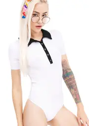 [Olympia Theodora] Preppy Bodysuit