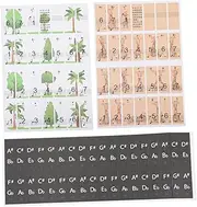 TOGEVAL 88/61/54 Key Electronic Piano Stickers Easy Learning Tool for Piano Beginners