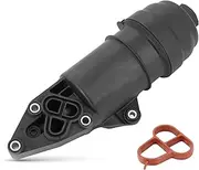 Tektall Engine Oil Cooler 06E115405A Oil Filter Housing Adapter Assembly 06E115405C Compatible with Au.di A4/A5/A6/A7/A8/Q5 3.2L 2009-2012