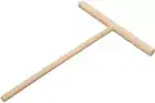 1 PC Wooden T Shape Crepe Maker Pancake Spreader Stick Stick Chinese Crepes Pie