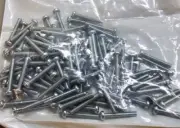 196PCS 90304A337 M3x20 Steel Pan Head Torx Screws, 20mm, T10, Zinc Plated