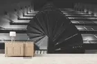 3D Black Building Wallpaper Wall Mural Removable Self-adhesive 186