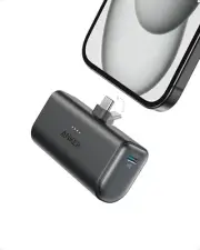 Anker Nano Power Bank with Foldable USB-C Connector, 5,000mAh Portable