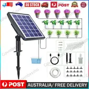 Automatic Drip Self Watering System Solar Power Irrigation Kit Waterproof Timer