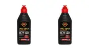 2 X Penrite Pro Gear 80W-140 Gear Oil 1L - PROG80140001 (Twin Pack)