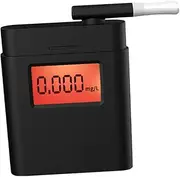 LIFKOME Portable Digital Breath Alcohol Tester Alcohol Tester Backlight Lcd Display No Battery Included Lightweight Compact Design for Home Personal Use