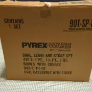 Pyrex Bake Serve And Store Set