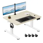 80cm Low Type Electric Standing Desk Adjustable Elevating Desk Oak New