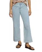 Sanctuary Voyage Cropped High Rise Jeans in Winner's Circle 30