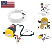12V 60W Oil Change Pump Extractor, Oil/Diesel Fluid Pump Extractor Scavenge O...