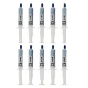 10Pcs Compound Silicon Thermal Grease Paste HY510 5g for CPU HeatSink Processor