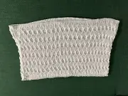 White Infinity Knit Scarf Aimee Lynn New One Size Lightweight Pretty