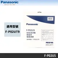 在飛比找蝦皮商城優惠-Panasonic 國際牌 F-P02UT9 清淨機專用原廠