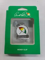 New in Box PRG Golf Arnold Palmer Umbrella Money Clip Bay Hill