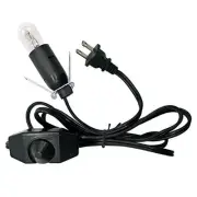 Himalayan Salt Lamp Cord and Bulb with Dimmer Switch,Original Replacement Cord
