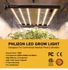 PHLIZON 450W LED Plant Commercial Grow Lights Full Spectrum Indoor Flower Lamp