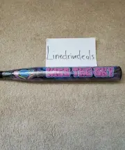 NEW 2021 Monsta Kiss The Sky TORCH M2 3500 Stiff Handle 25oz. ASA Softball Bat
