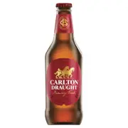 Carlton Draught Beer Case 24 x 375mL Bottles