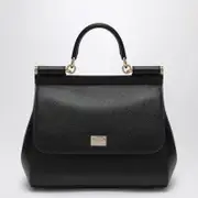 [Dolce & Gabbana] Large black Sicily Hand Bag One size Black