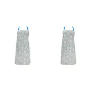 2x Annabel Trends Cotton Chef's Apron 60x80cm Kitchen Cooking Bib Hello Cockie