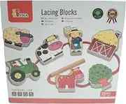Viga Farm Lacing Blocks 12-Piece Set