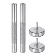 2set Eyelet Hole Punch Die Tool 3.5mm Grommet Setter Install Tool with Base