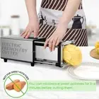 French Fry Cutter With 2 Blades Electric Vegetable Potato Carrot Cutter Chopper