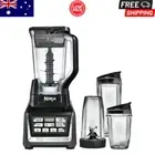 Nutri Ninja BL642 1500W 2.1L Blender Duo w Auto-IQ, Bottles, Lids & Recipe Book
