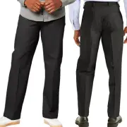 DOCKERS Classic Fit stretch Signature Khakis- 32 x32- NEW-black chino pants