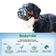 The Company Of Animals Baskerville Ultra Muzzle - 6 - Rottweiler Or Xl Dog