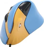 Optical Mouse Vertical Ergonomic 89g Lightweight Wired 6 Buttons