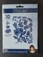 Tattered Lace 3D Heavenly Blooms Iris Flower Dies