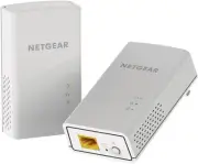 NETGEAR Powerline adapter Kit, 1000 Mbps Wall-plug, 1 Gigabit Ethernet Ports