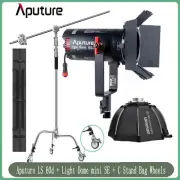 Aputure LS 60d LED Video Light 60W 5600k Daylight +Light Dome mini SE+ C Stand