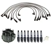 ACDelco Ignition Kit Distributor Rotor Cap Wire Spark Plugs For C10 K10 C1500 V8