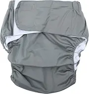 EXQUIMEUBLE Adults' Diapers Washable Waterproof Nappy Pants for Elderly Soft Breathable