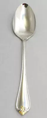 GOLDEN ROSECLIFF Reed & Barton Serving Table Spoon NEW NEVER USED Japan 18/8